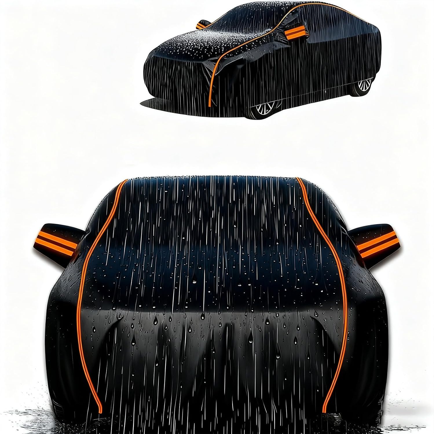 ボディカバー 車、車カバー 適用 BMW 5シリーズ F11 ツーリング 2011-2016, 100%防水、防雨、防尘、防晒、防U