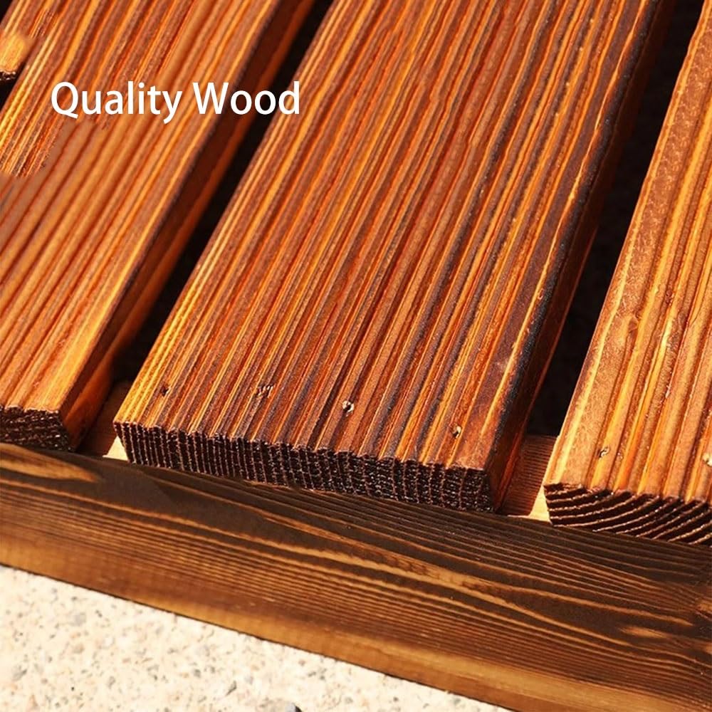 Rampa De Madera para Umbral 60x70x20cm, Antideslizante para Entrada De Vehículos, Portátil Y Móvil Rampas De Carga para Escalones De Casa(30x30x8cm(12x12x3.1in))