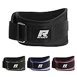 RitFit Weight Lifting Belt - Great for Squats, Lunges, Deadlift, Thrusters - Men and Women - 6 Inch Black/Camouflage