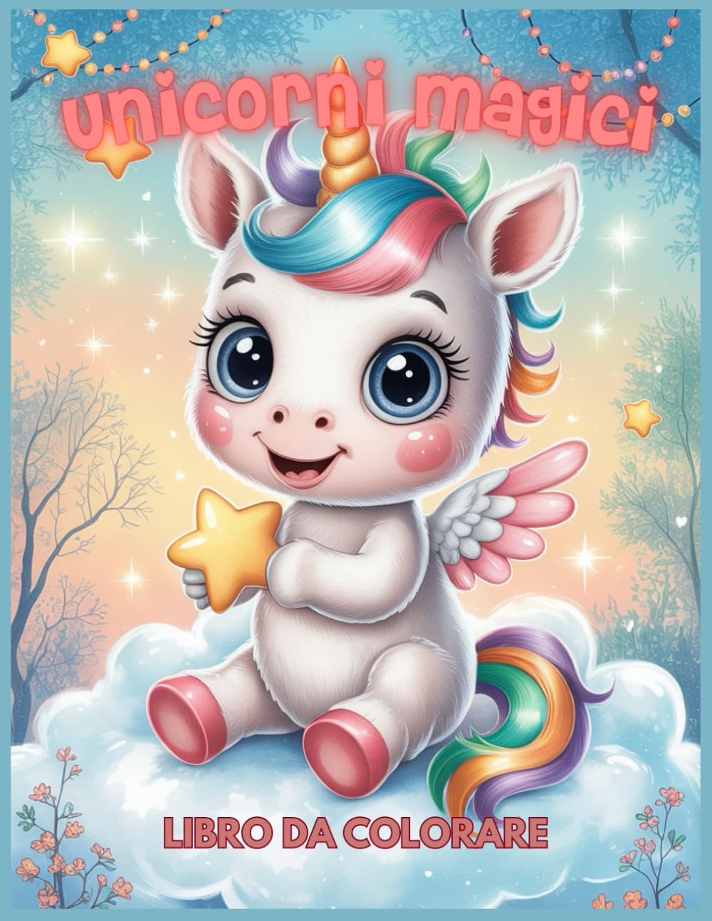Unicorni Magici: Libro da Colorare Antistress, Relax e Creatività per Tutta la Famiglia