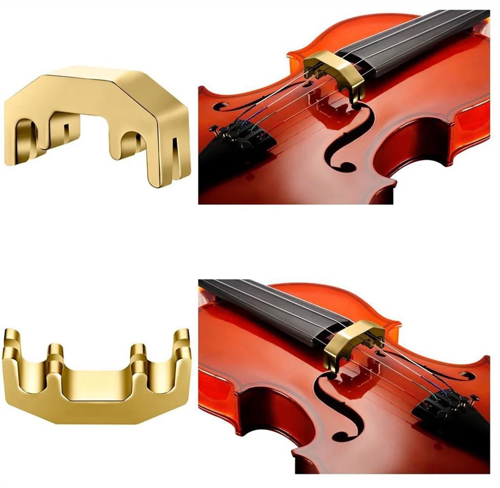 Silenziatori Per Violino Cancellatori Di Rumore Riduttori Di Sordina Accessori Per Violino Non Disturbanti