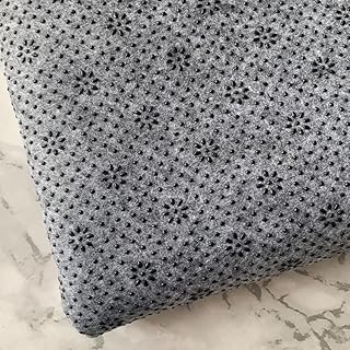 72x40 Inch Antislip Vinyl Tufting Cloth, Backing Fabric Primary Non Slip Felt Fabric with Plum Blossom Pattern for Carpets...