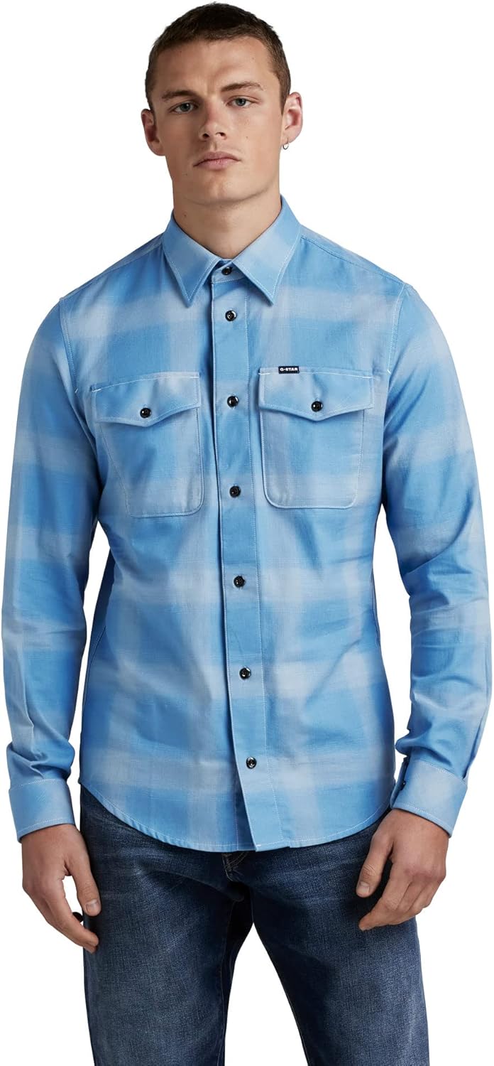 G-STAR Marine Slim Shirt - Wit - Heren