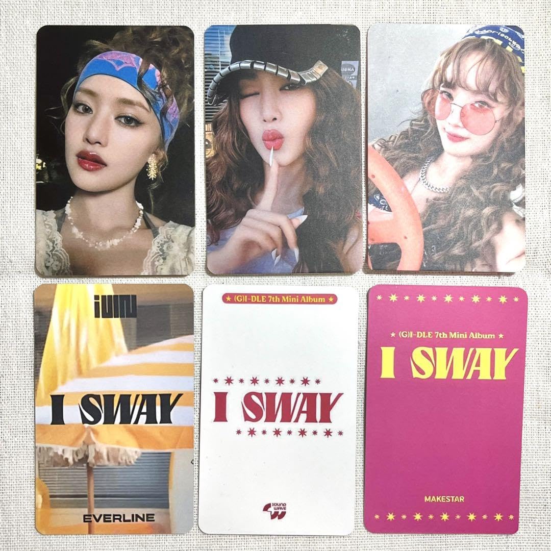 Amazon.co.jp: (G)I-DLE gidle I SWAY ミンニ トレカ : おもちゃ