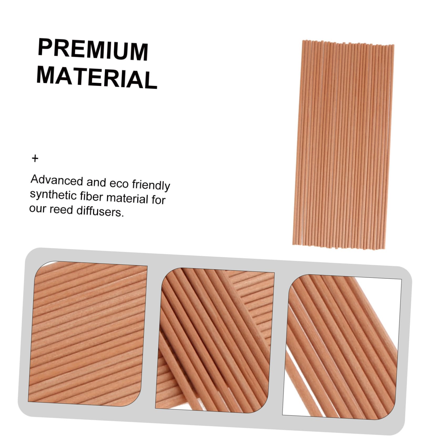 Healifty 90pcs Natural Rattan Diffuser Sticks for Essential Oils Long Aroma Reeds Efficiently Wicks Fragrance for Home Decor and Relaxation Non-Bleeding Dye Easy to Cut