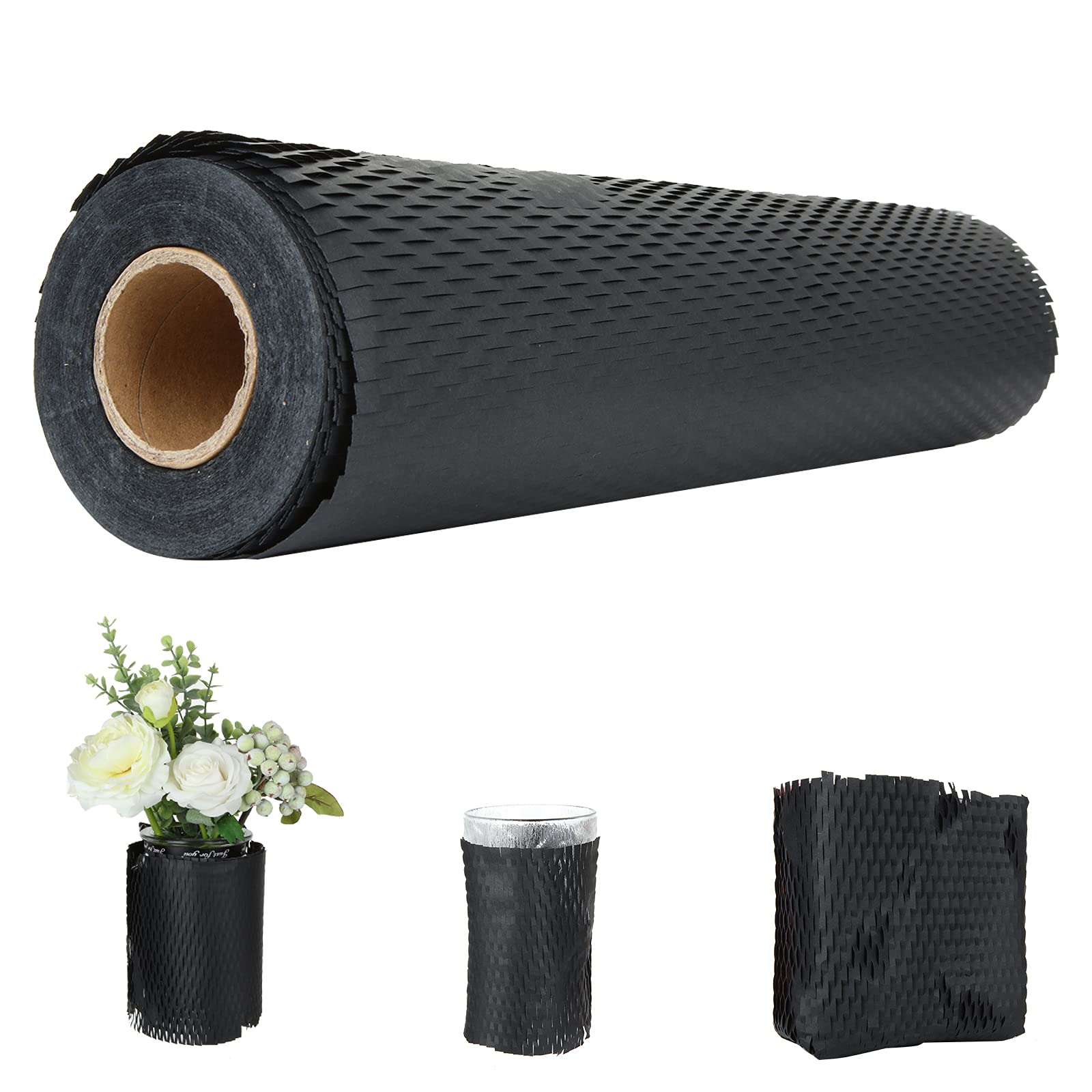 Buy Black Cushioning Packing Paper Roll 15"x98' Paper