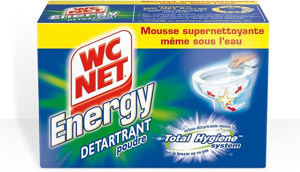 WC NET Energy Poudre Détartrante Total Hygiene System 6 x 60 g - 2