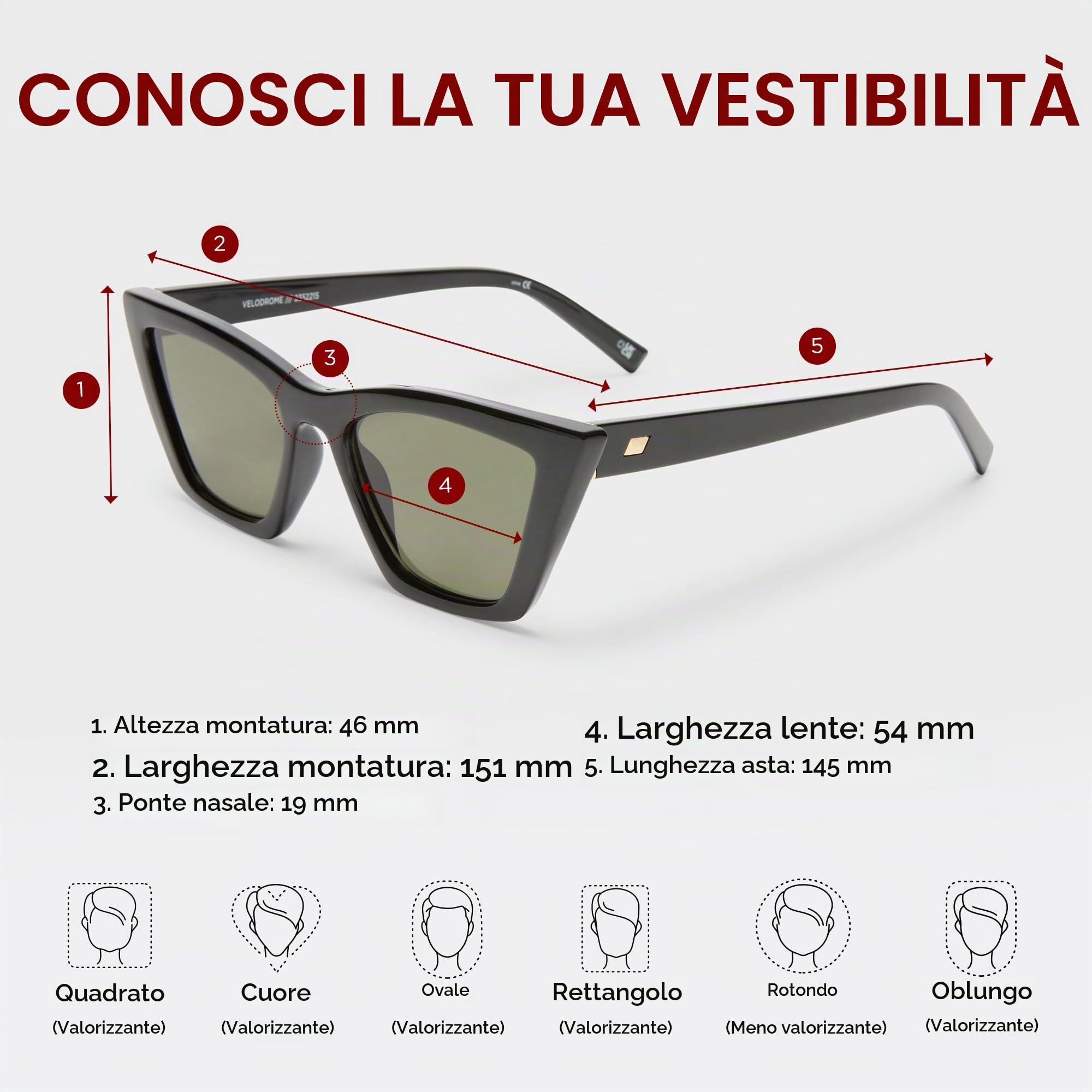 Le Specs Occhiali da sole da donna Velodrome