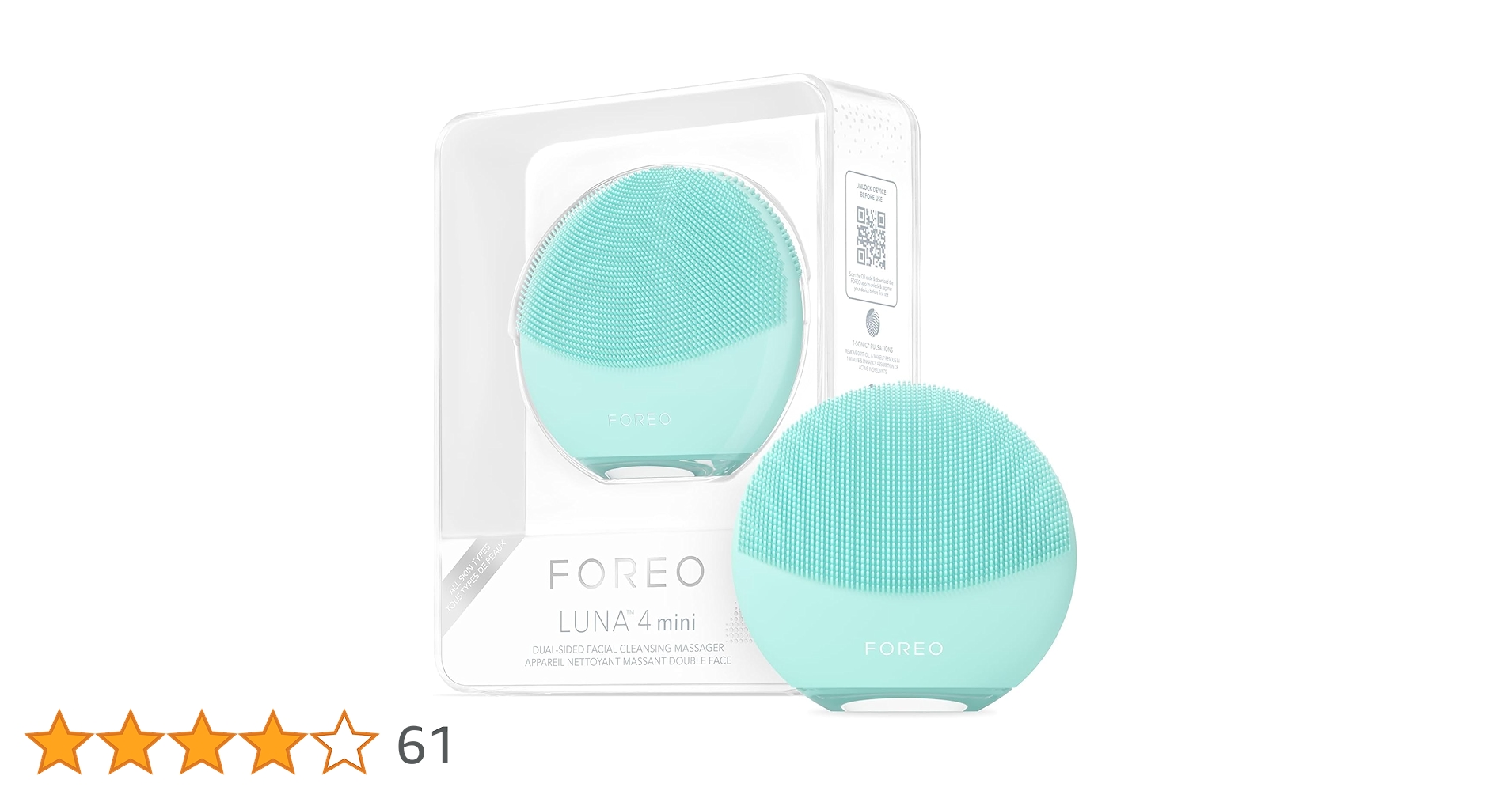 FOREO LUNA mini 4 (フォレオ・ルーナ・ミニ 4) Amazon.co.jp: 【国内正規品】FOREO LUNA 4 mini フォレオ ルナ4