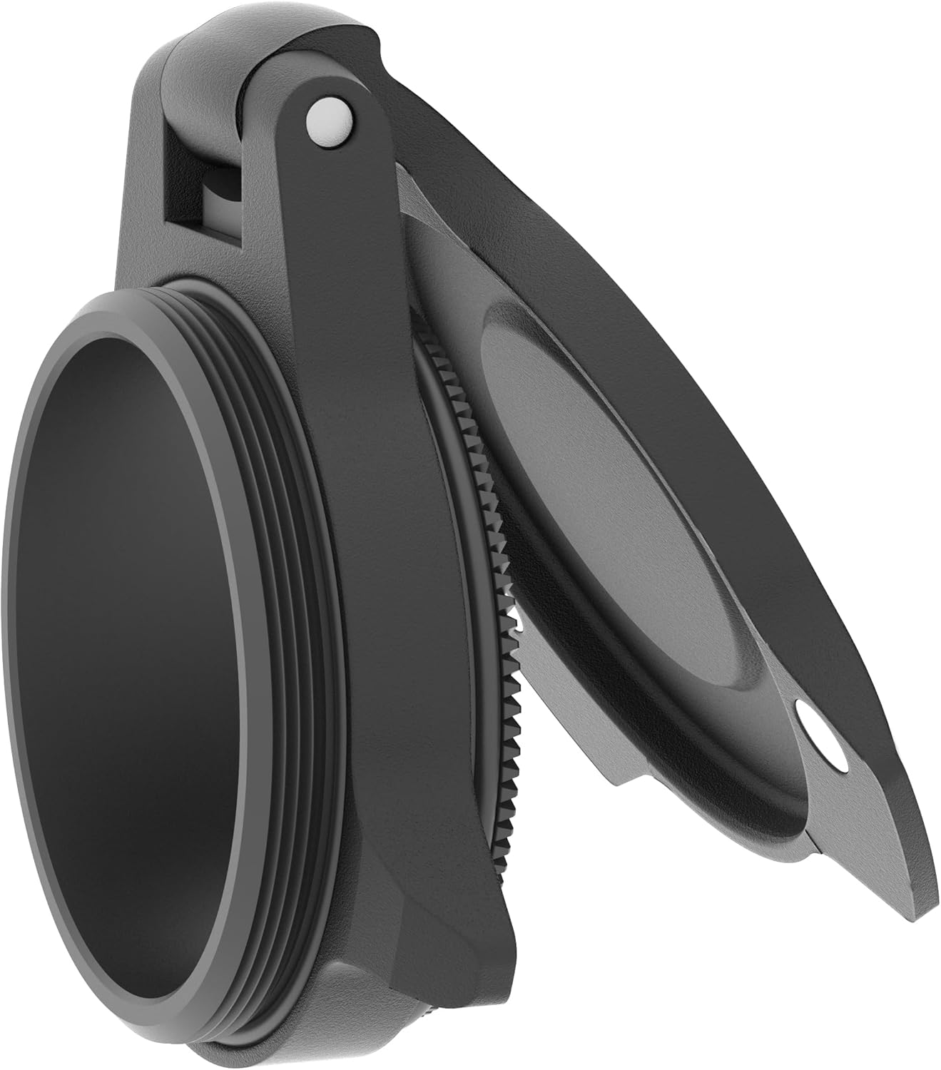 Leupold Alumina Flip Lens Cover with a Matte Finish