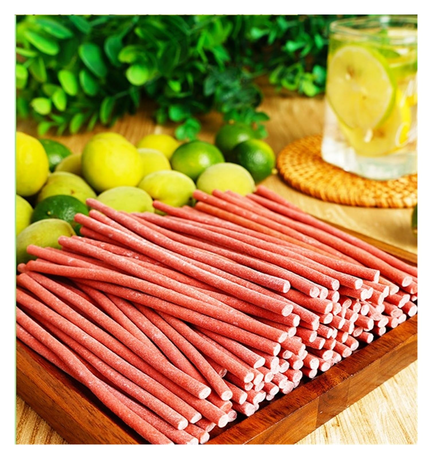 70 g de tiras de ciruela ácida, frutos secos agridulces, de pulpa gruesa y sin hueso(3pcs)
