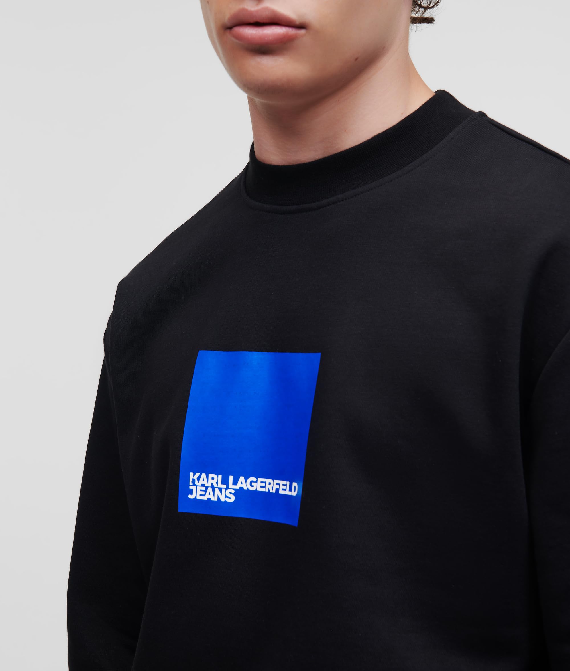 Karl Lagerfeld Jeans Hombre Regular Logo Sweatshirt