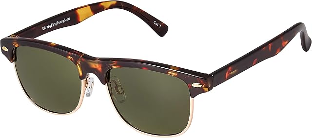 UltraByEasyPeasyStore Childrens Sunglasses Round Half Frame Kids Glasses UV400 Retro Classic Boys Girl