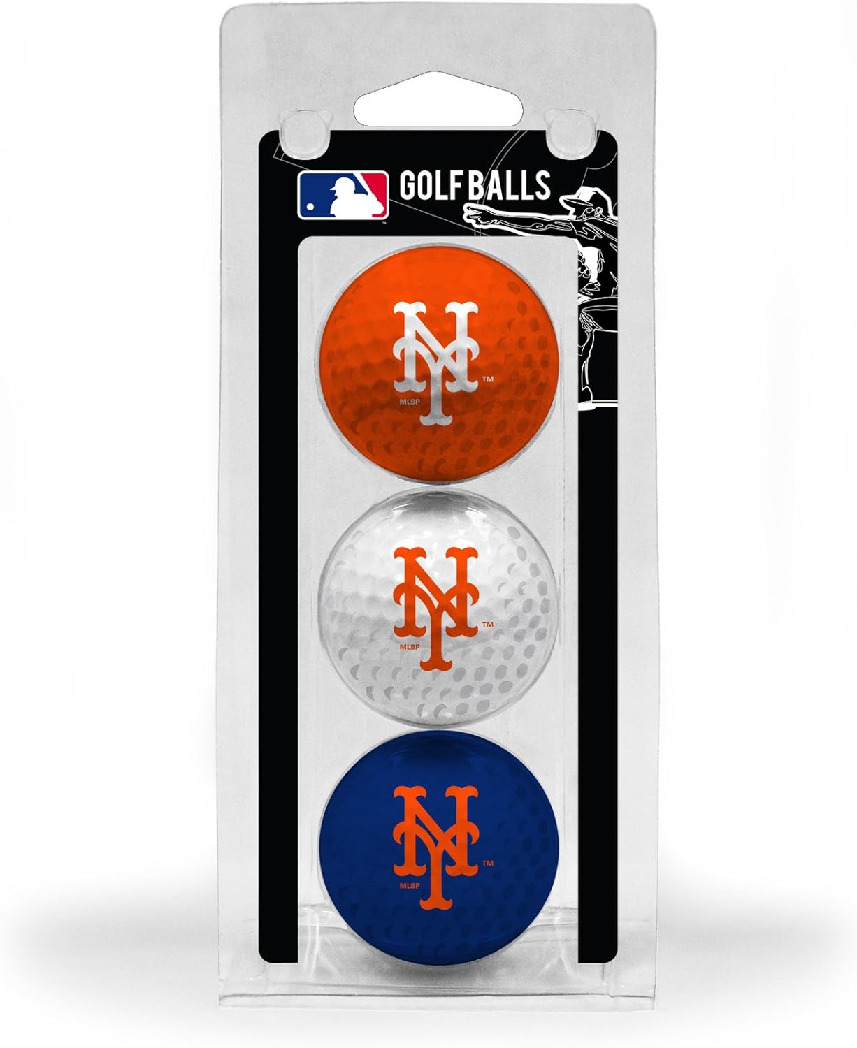 Team Golf MLB Los Angeles Dodgers Regulation Size Golf Balls, 3 Pack, Full Color Durable Team Imprint : Everything Else