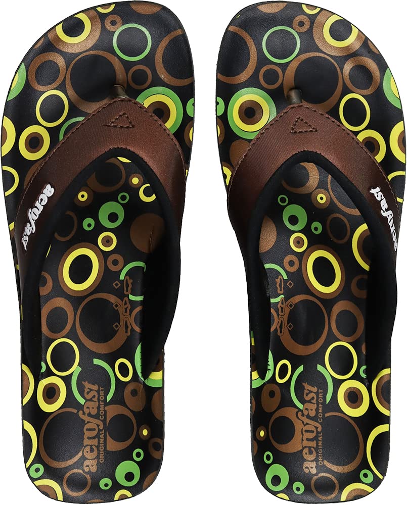 Aerofast PU Brown Casual (LA0841) Slippers for Women - 37 EU (B08PD2VN7B) Amazon Price History, Amazon Price Tracker
