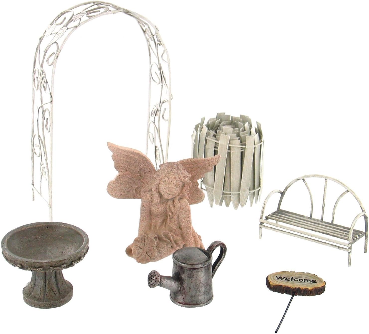 Echo Valley 6240 Fairy Garden Starter Accessory Kit