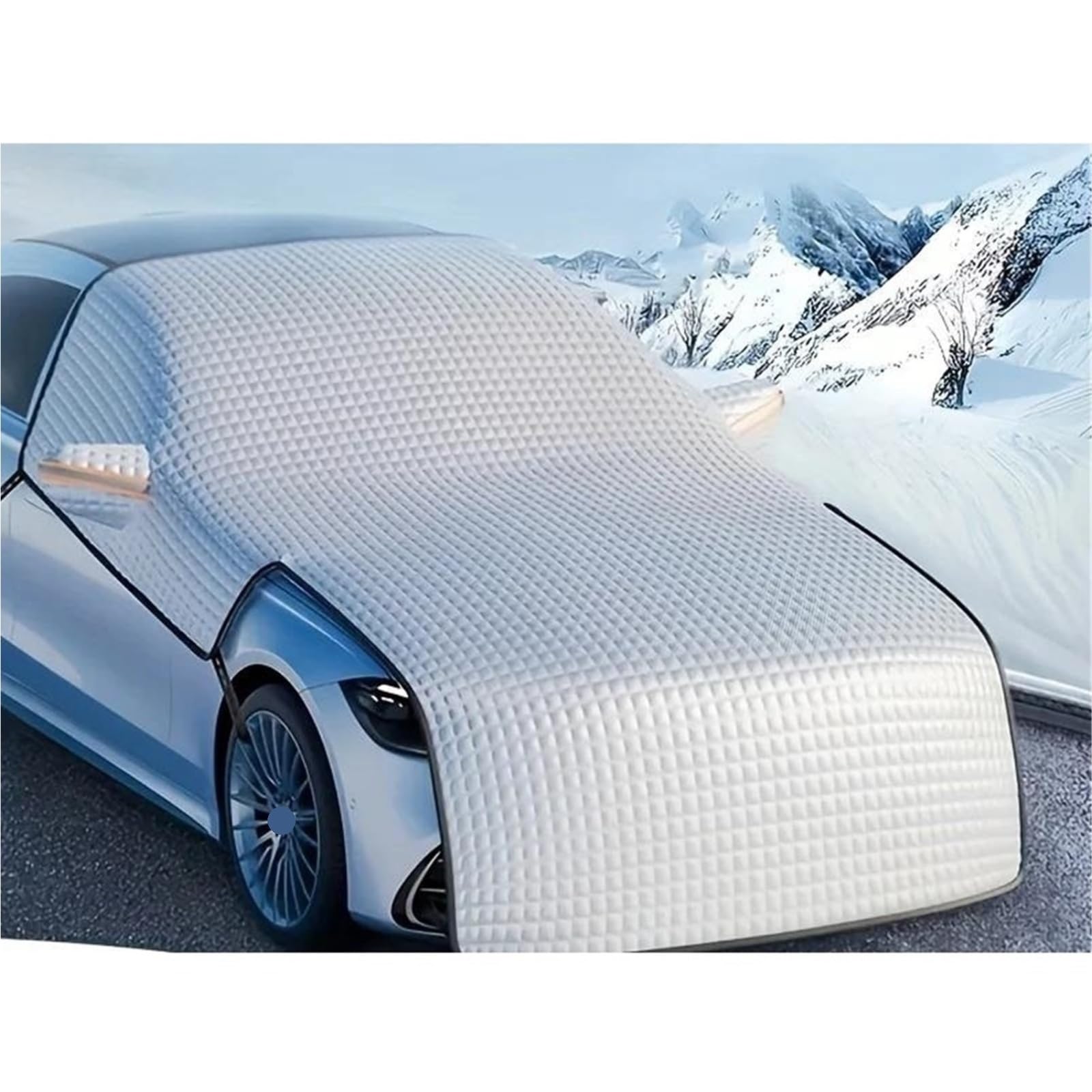 Copertura Parabrezza per Neve E Ghiaccio Paraneve per Auto, Protezione Antigelo, Antivento, Copertura per Parabrezza, Parasole