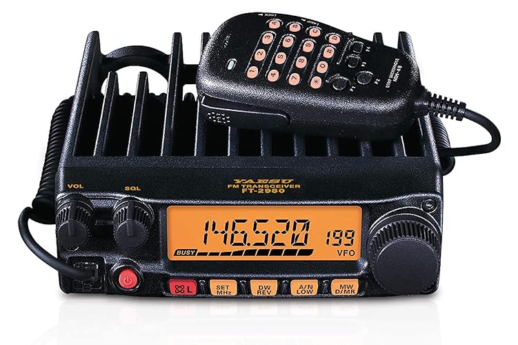 FT-2980R FT-2980 | Transceptor Móvil de Banda Única 144 MHz Original Yaesu | 80 Watts | Garantía del Fabricante de 3 Años