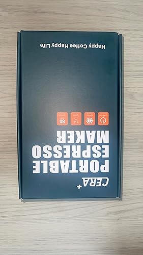 Miniatura 7 de CERA+ Cafetera de café portátil Pro (cesta de 2.008 in) y caja de regalo, máquina de café espresso eléctrica autocalentable para moler café