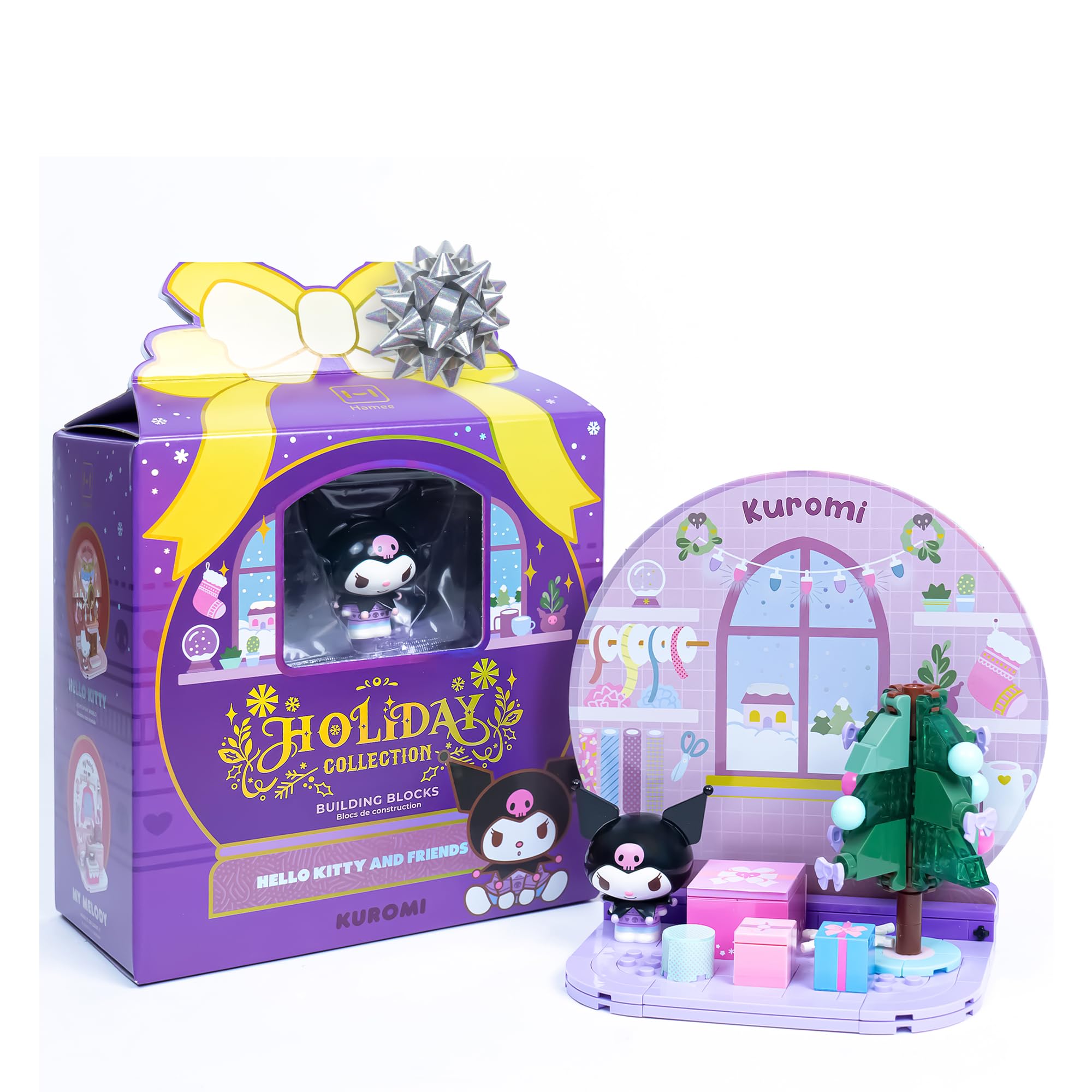 Amazon.com: Hamee Building Blocks Sanrio Holiday Collection Figure