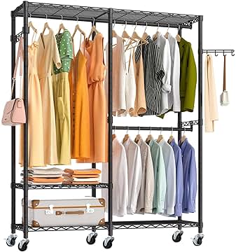 Amazon.co.jp: ハンガーラック 大きいサイズ