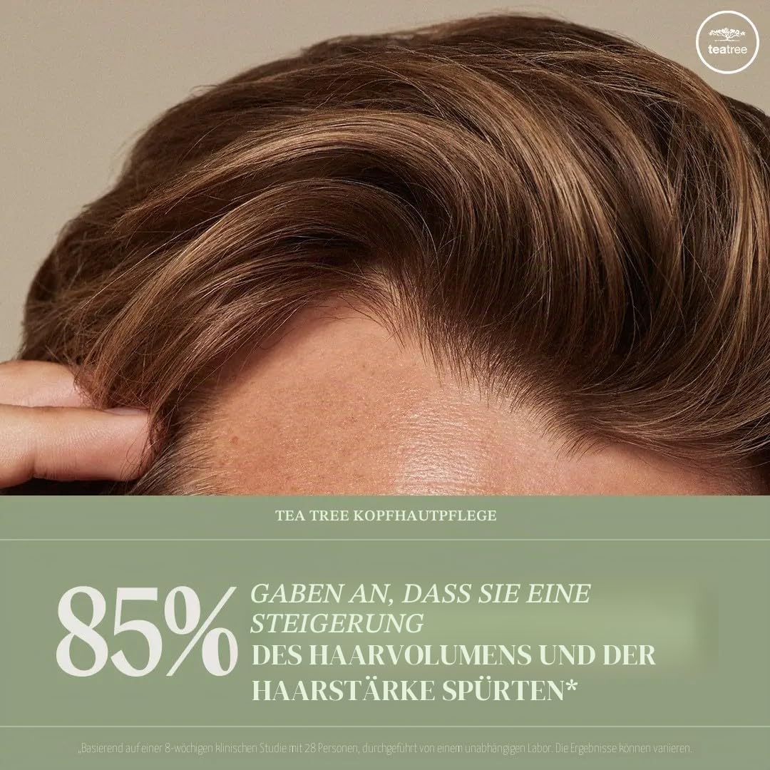 Paul Mitchell Tea Tree Scalp Care Anti-Thinning Conditioner - feuchtigkeitsspendende Haar-Kur ideal für dünner werdendes Haar, belebende Spülung mit Ginseng, 100 ml