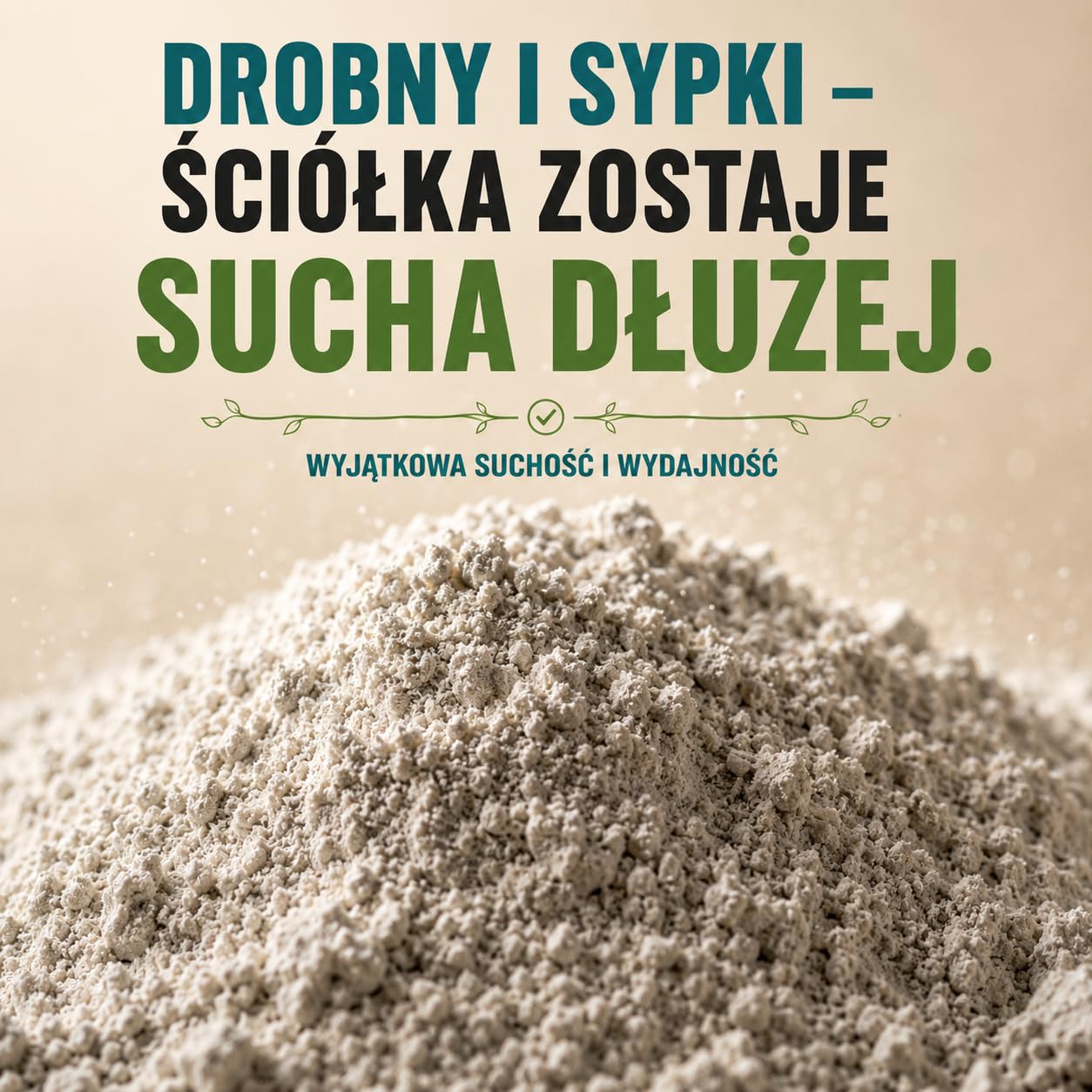 GiDeli Ziemia okrzemkowa dla kur ściółka ziemia okrzemkowa w proszku, czysta niekalcynowana przeciwko czerwonym roztoczom, 40 kg