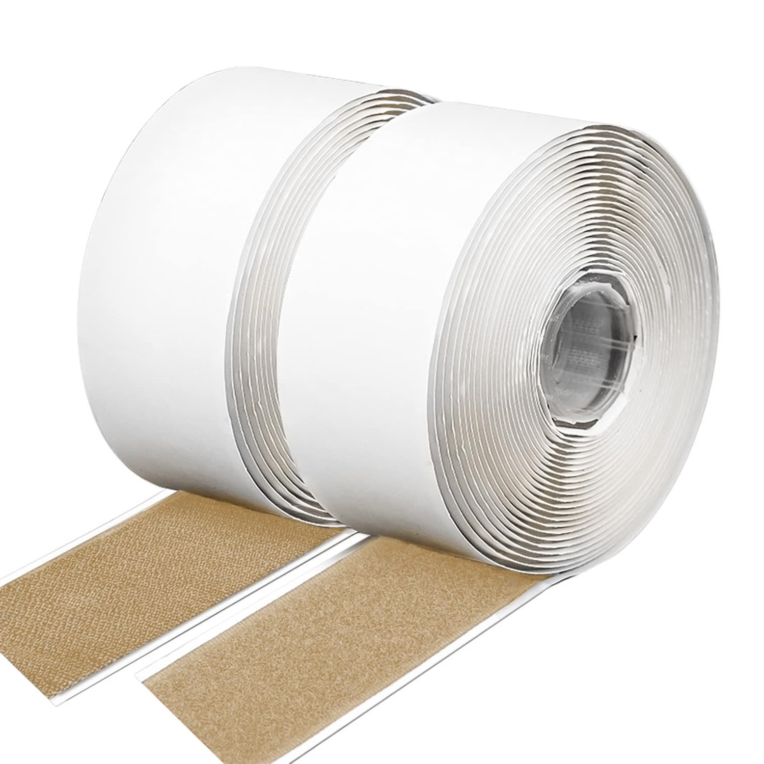 Cinta de beige de 2 pulgadas, cinta autoadhesiva de 10 yardas, cierre resistente, ideal para fijar ventanas, alfombras, proyectos de bricolaje, manualidades, hogar, oficina