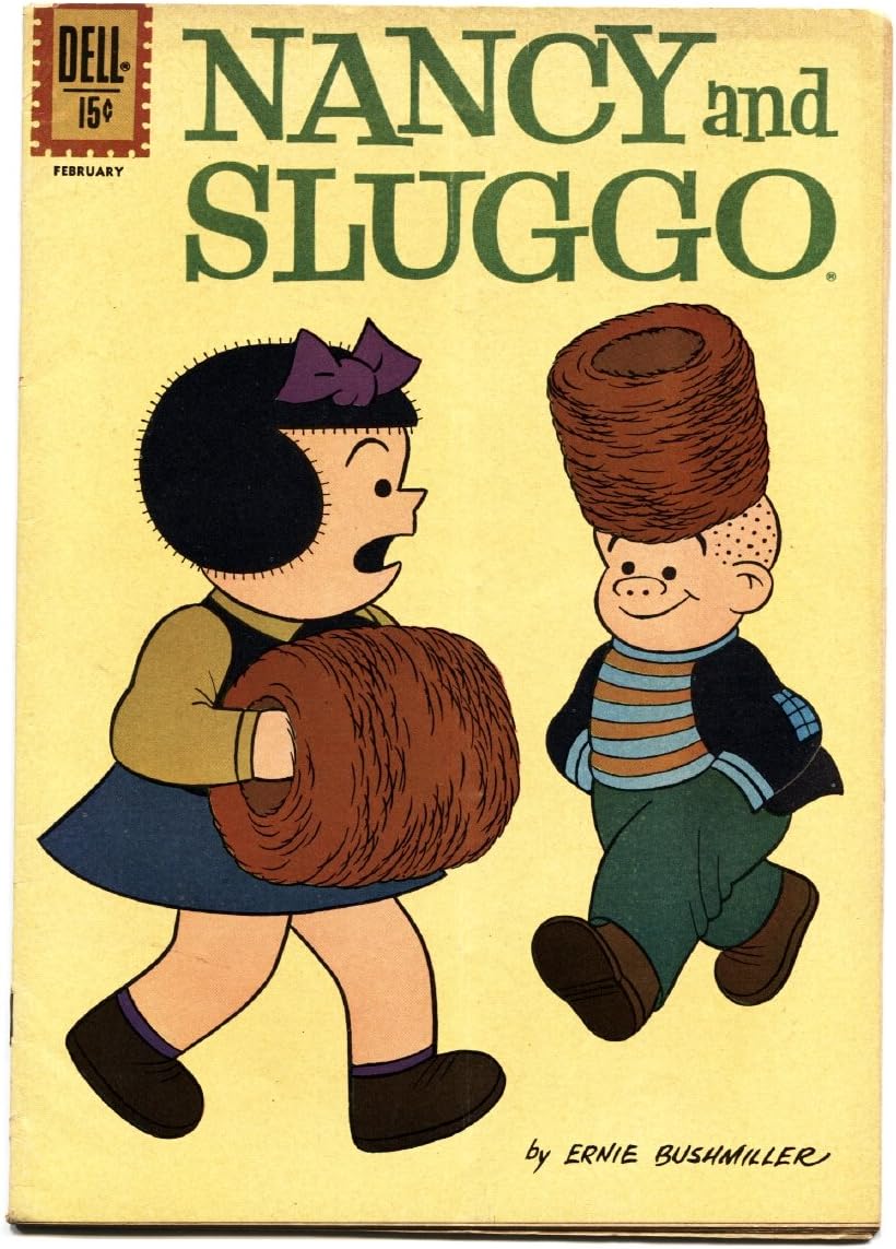 Nancy and Sluggo 186 1962 PEANUTS Dell Comics