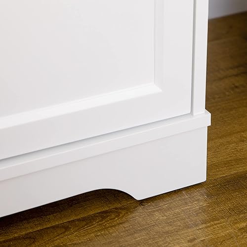 Miniatura 9 de HOMCOM Moderno aparador de cocina con versatilidad de almacenamiento 3 cajones isla de cocina con armarios de 3 puertas estante ajustable para