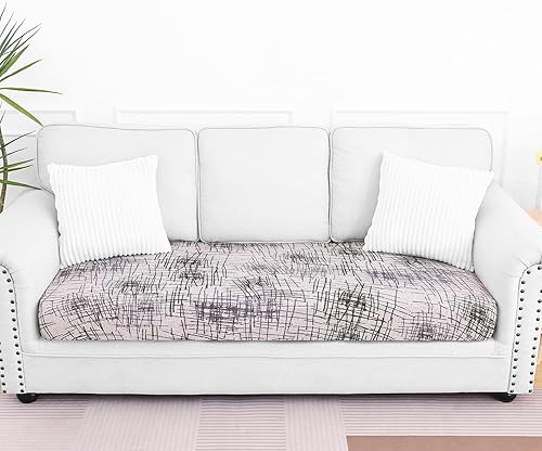 Miniatura 293 de Smiry Fundas de cojín de sofá con estampado, fundas de sofá elásticas y suaves para sofá, funda de sofá antideslizante lavable protector de muebles
