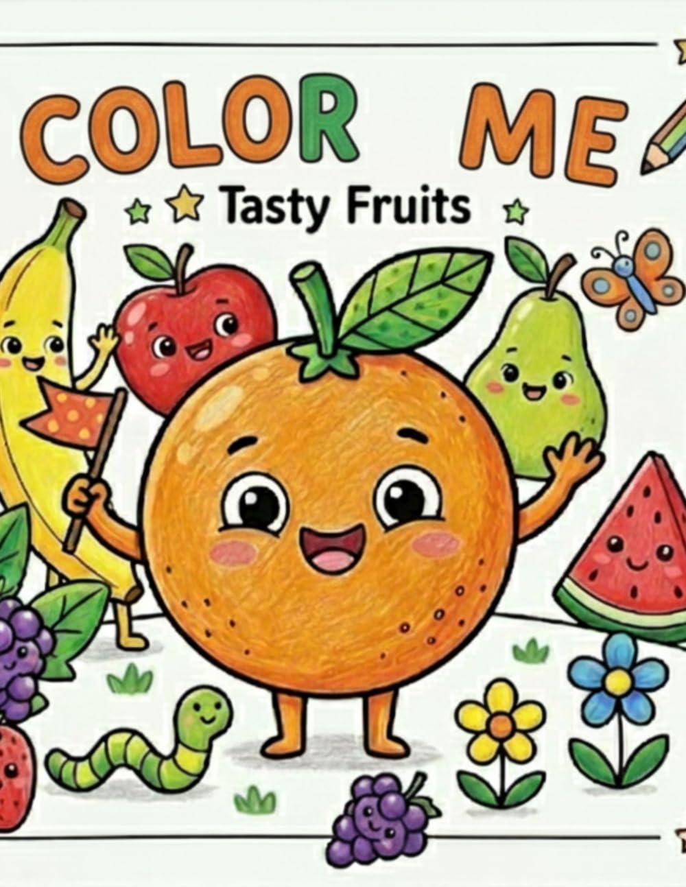 Color Me: Tasty Fruits
