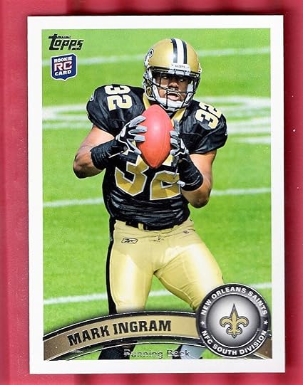 Mark Ingram 2011 Topps Factory Set Variation Rookie Card 426 At Amazon S Sports Collectibles Store