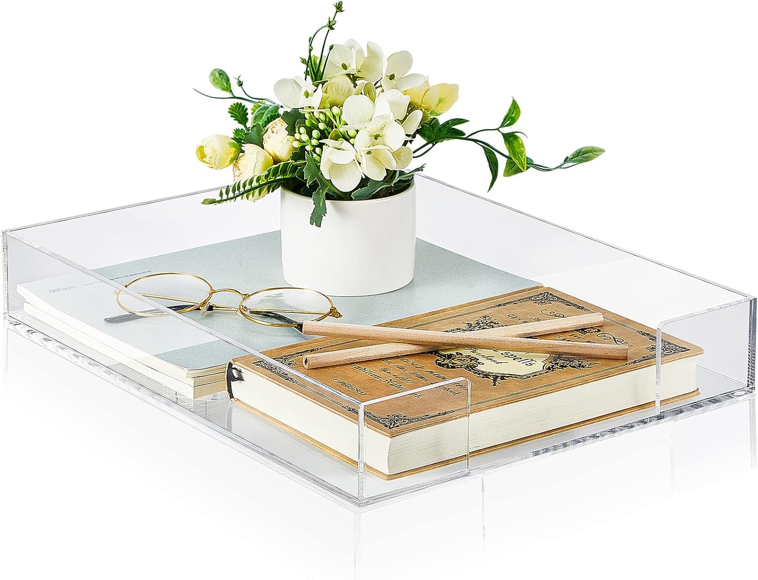 Acrylic Letter Tray for Desk Organizer A4 File Paper