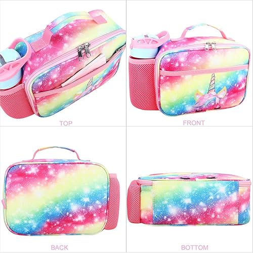 Miniatura 185 de RHCPFOVR Kids Lunch Bag - Insulated Lunch Box for Boys Girls,Washable Lunch Bag and Reusable Toddler Leak-proof Lunchbox for School and Daycare