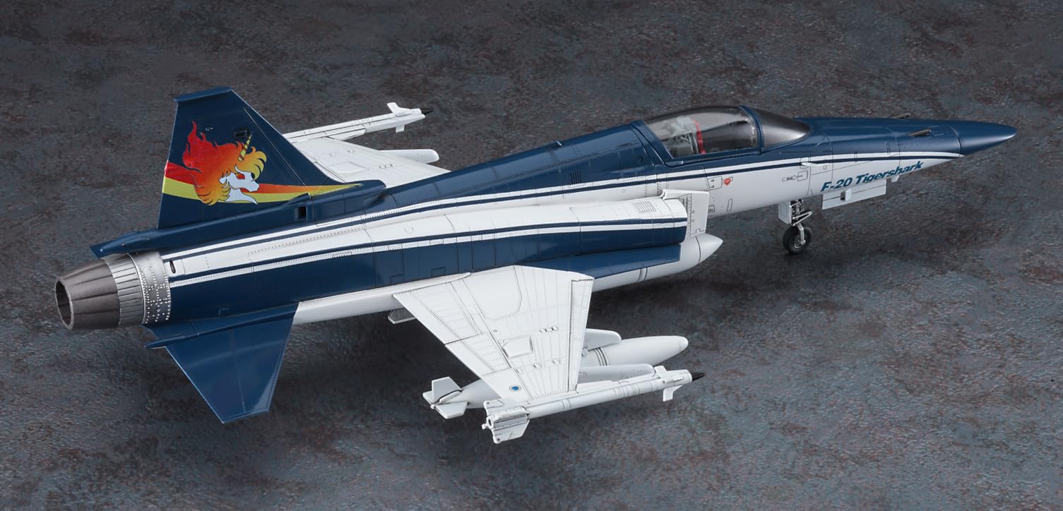 Amazon.co.jp: ハセガワ エリア88 F-20 タイガーシャーク “風間 真” 1