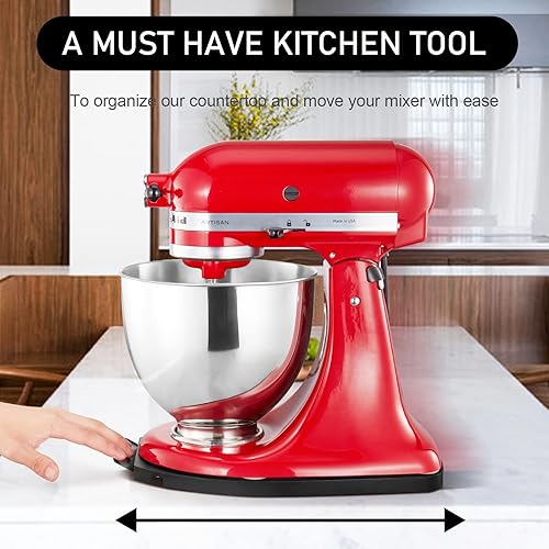 Miniatura 5 de Deslizador Mejorado para Batidora Kitchenaid, Bandeja Deslizante para Electrodomésticos de Cocina, Bandeja Deslizante Transportadora de Batidora,
