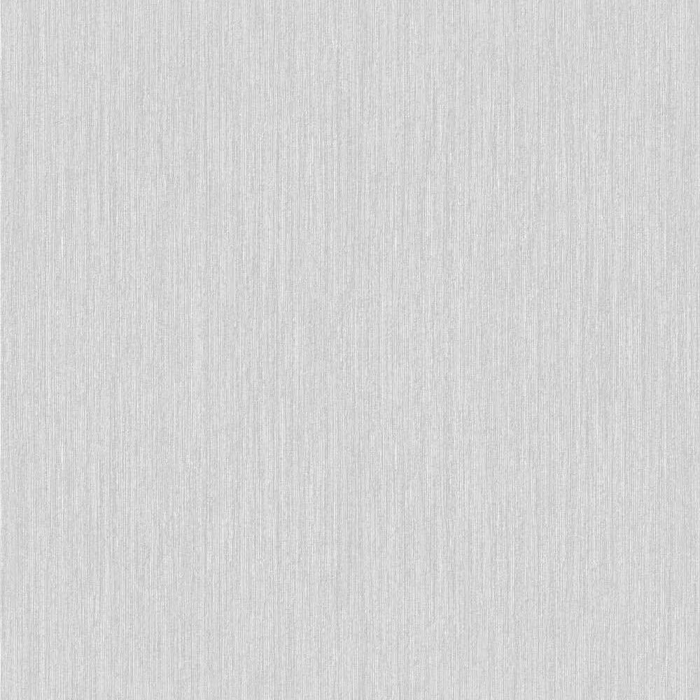 Muriva Indra Texture Grey Silver Wallpaper 154122 - Plain Glitter