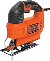 BLACK+DECKER 4.5 Amp Corded Jig Saw BDEJS300C - Variable Speed 3000 SPM, Bevel Cuts, Tool-Free Blades