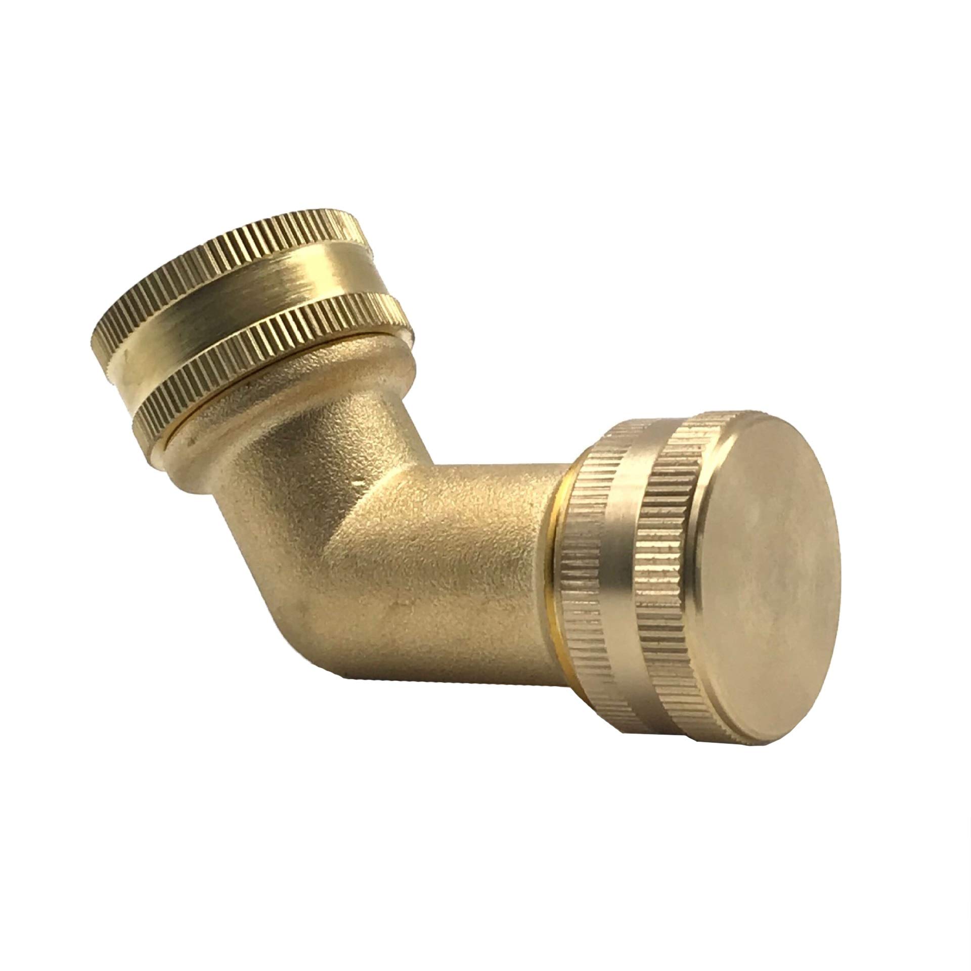 1 pz 3/4" Filettato in ottone Connettore a gomito Raccordi per l'irrigazione del giardino Connettore per tubo flessibile per irrigazione giardino Forniture da giardinaggio Accessori per l'irr