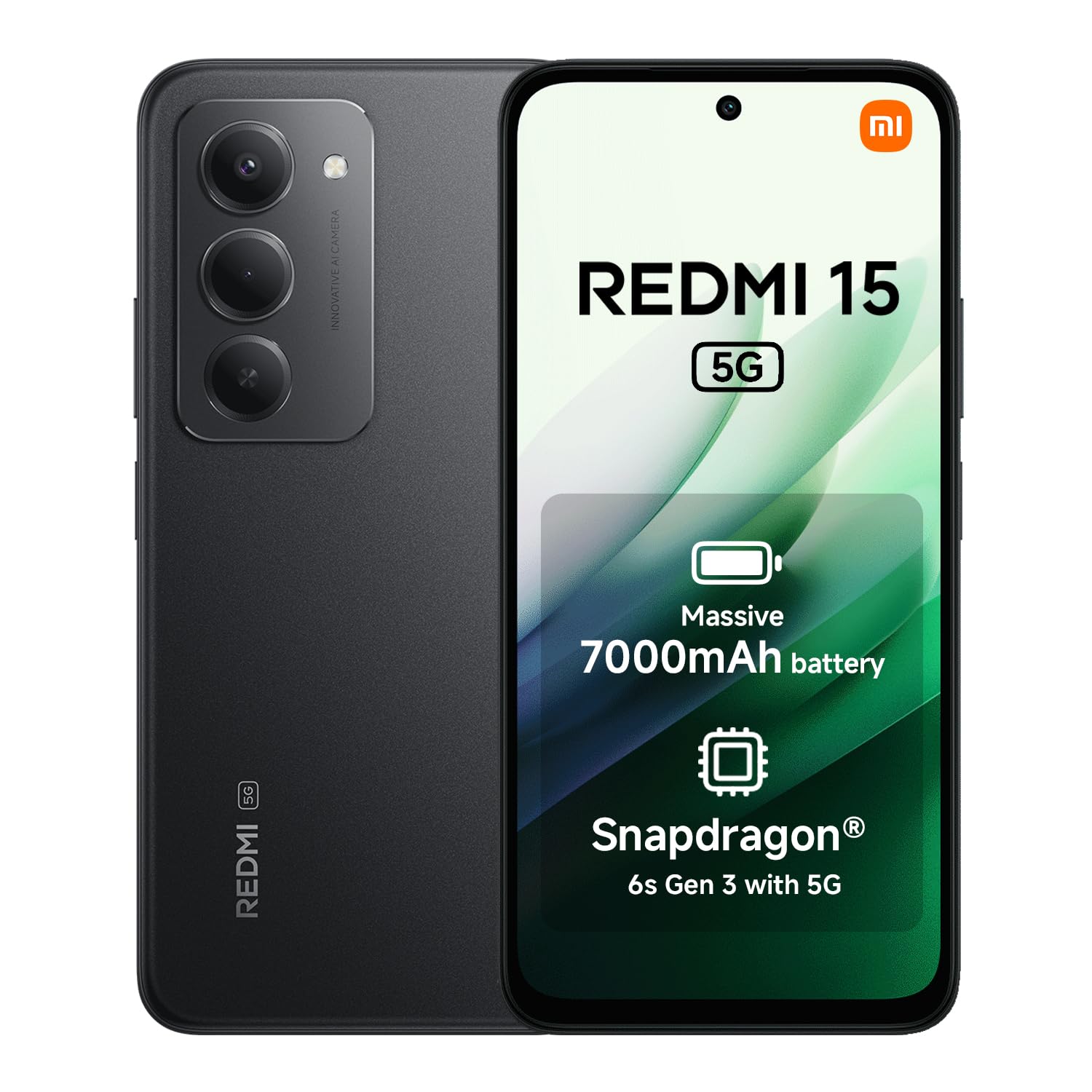 XIAOMI REDMI 15 5G (AU) Smartphone 128GB Massive 7000mAh Battery