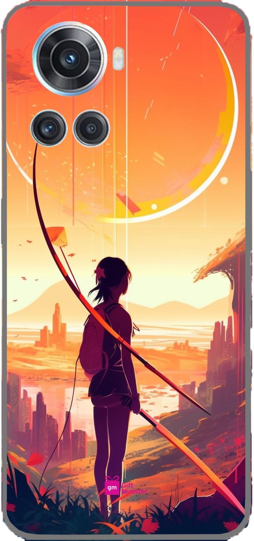 Gift Minister Silicone Designer Cover for One Plus 10 R Sandy Brownnone - Masterpiece Javelin Olympic Game Story Mobile Art Inspirational Lofi Vibes Joy Happy Peace Comfortable 1Pcs 1696H