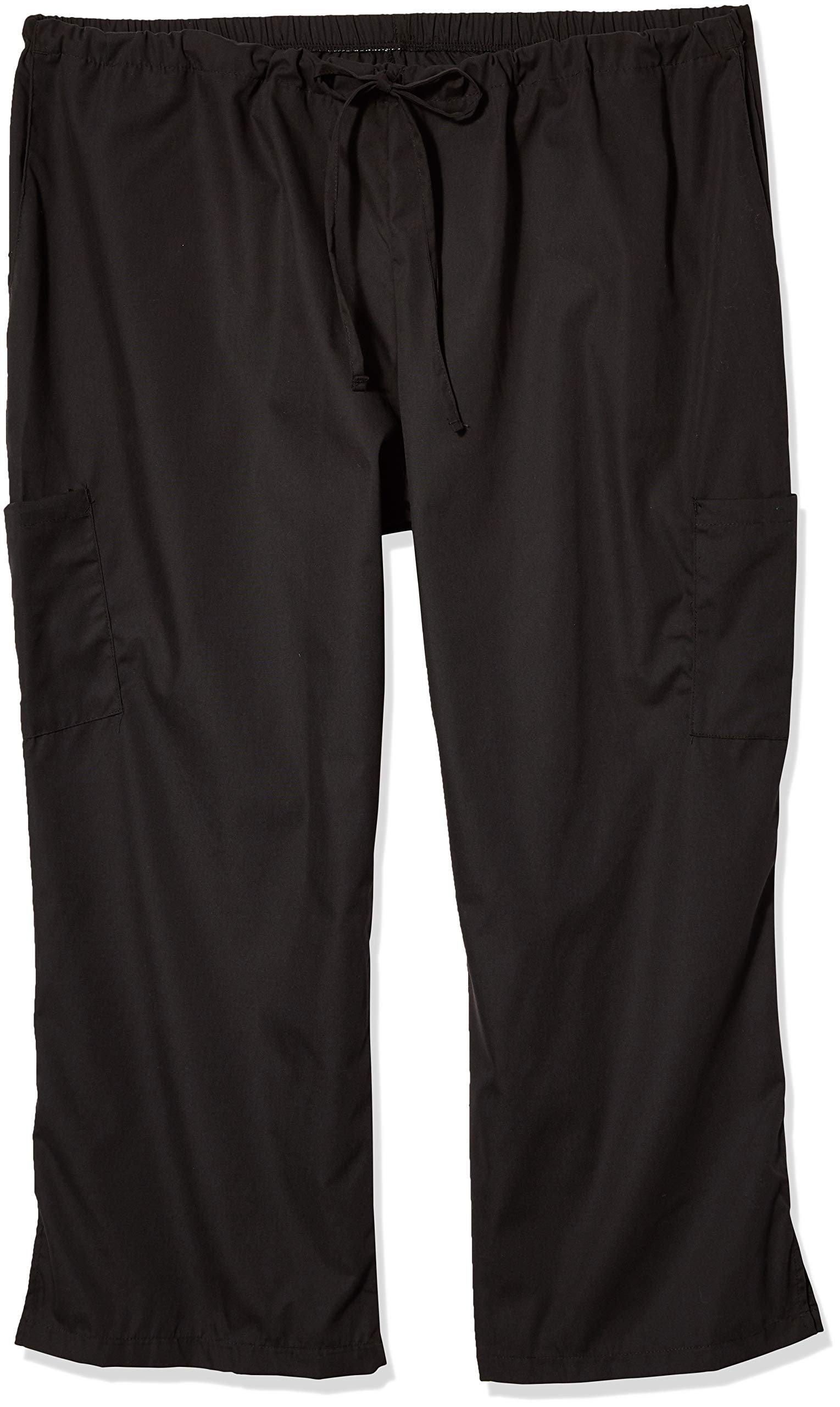 Fashion Seal Healthcare Womens Ldy Black Simply Soft Flare Cargo Pant