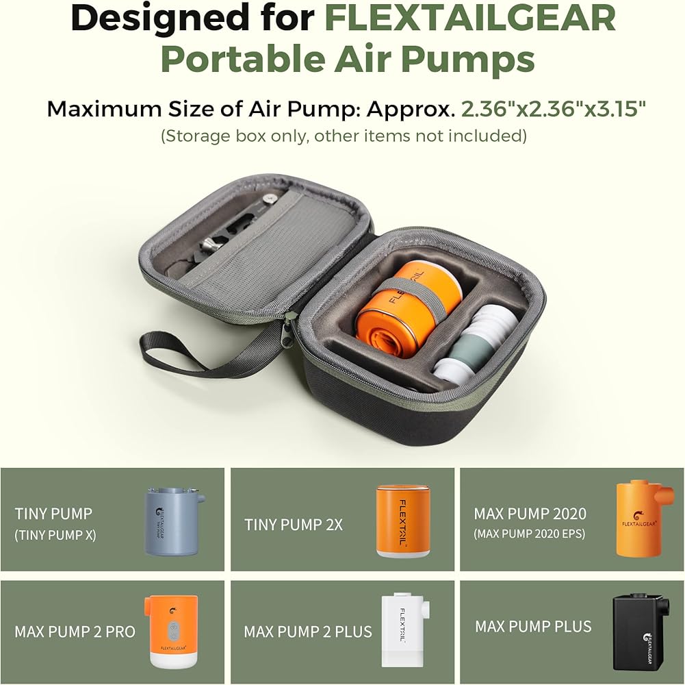 Amazon.com : FLEXTAILGEAR Portable Air Pump Case, Rigid