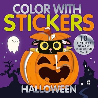 Color Stickers Halloween Beth Hamilton