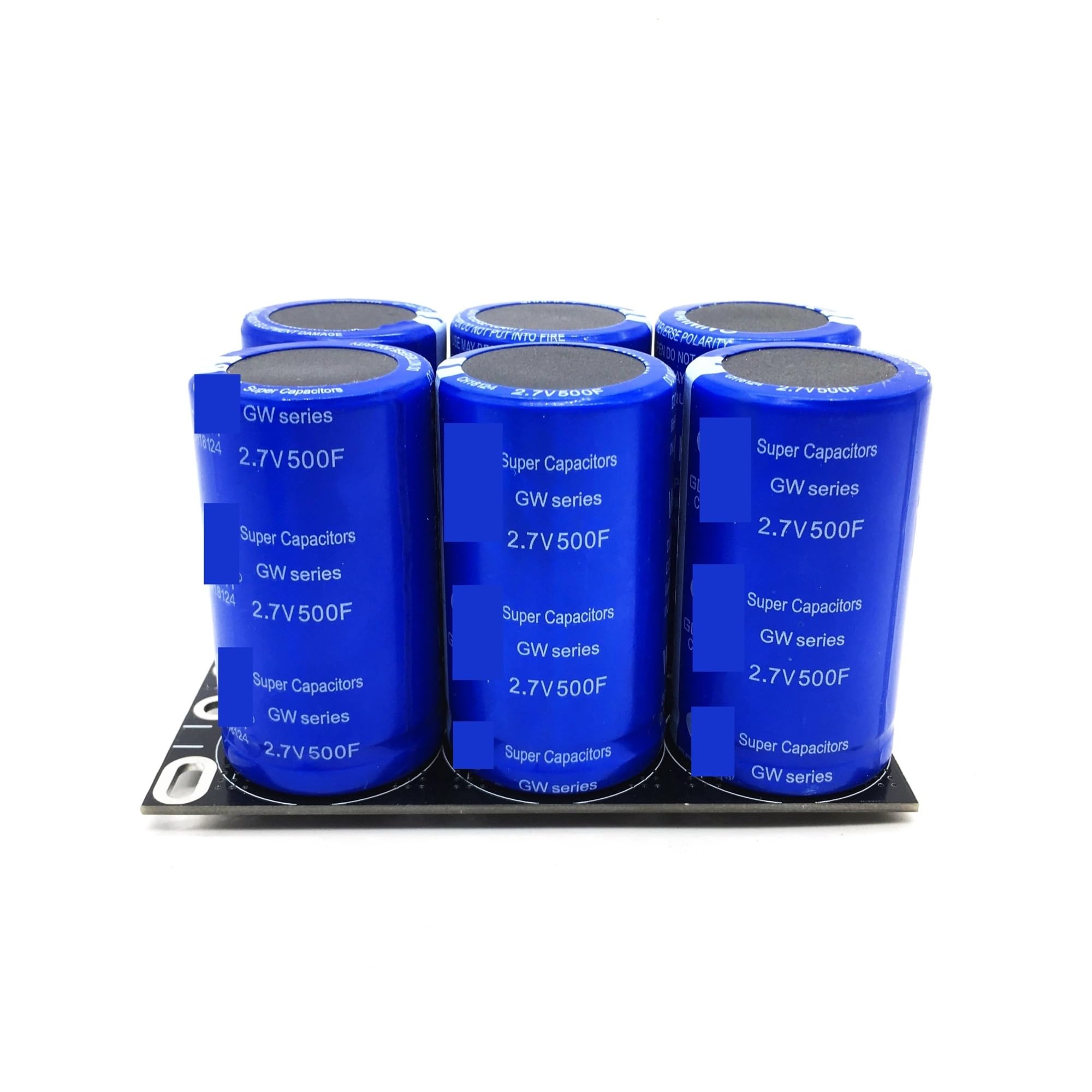 Condensateur 2.7V500F de grande capacité et module 16V83F pour redresseur électrique auto