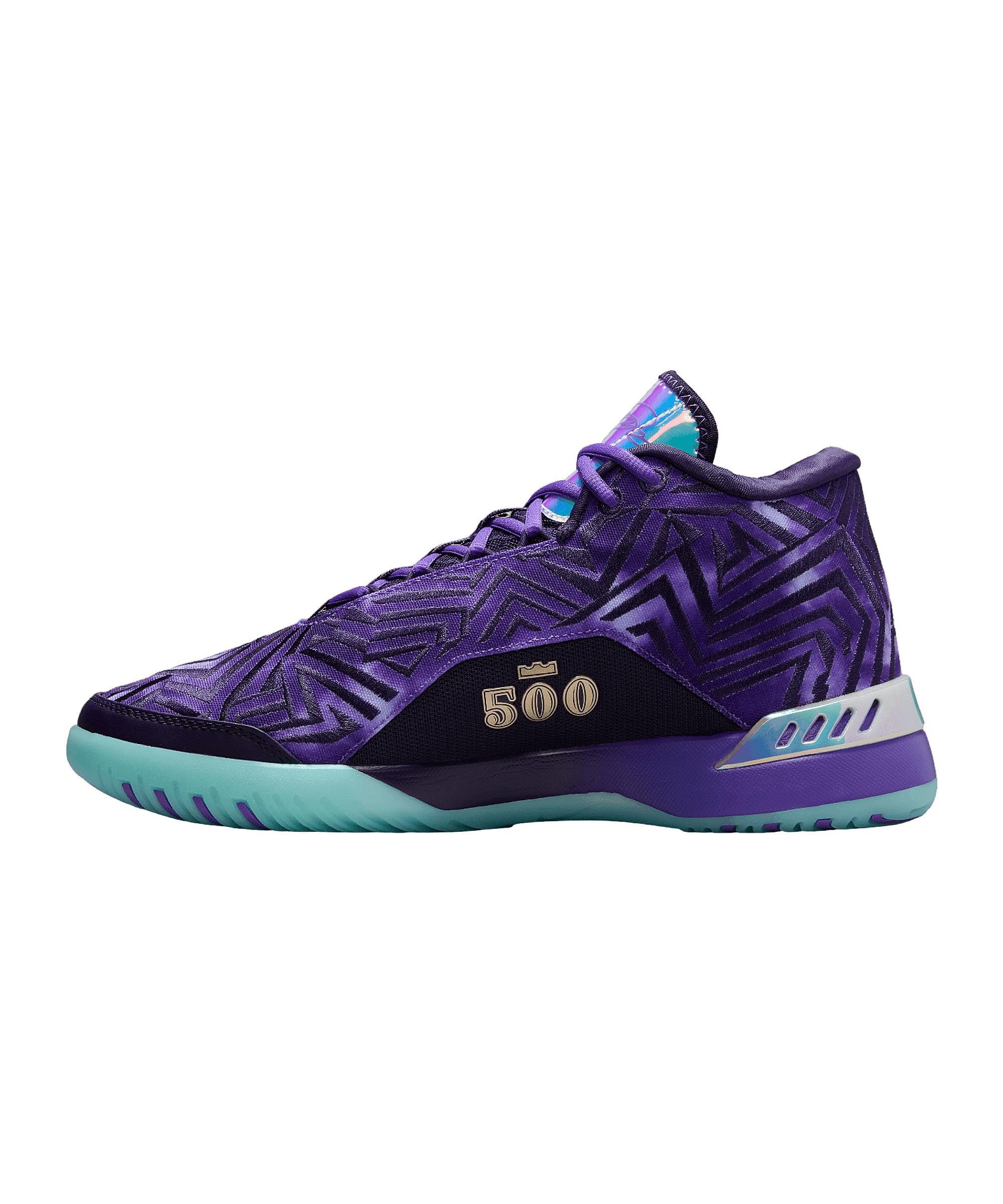 Lebron NXXT Genisus EP IB1272-501 - Scarpe da basket, viola persiano/viola imperiale/ghiaccio ghiaccio/bianco