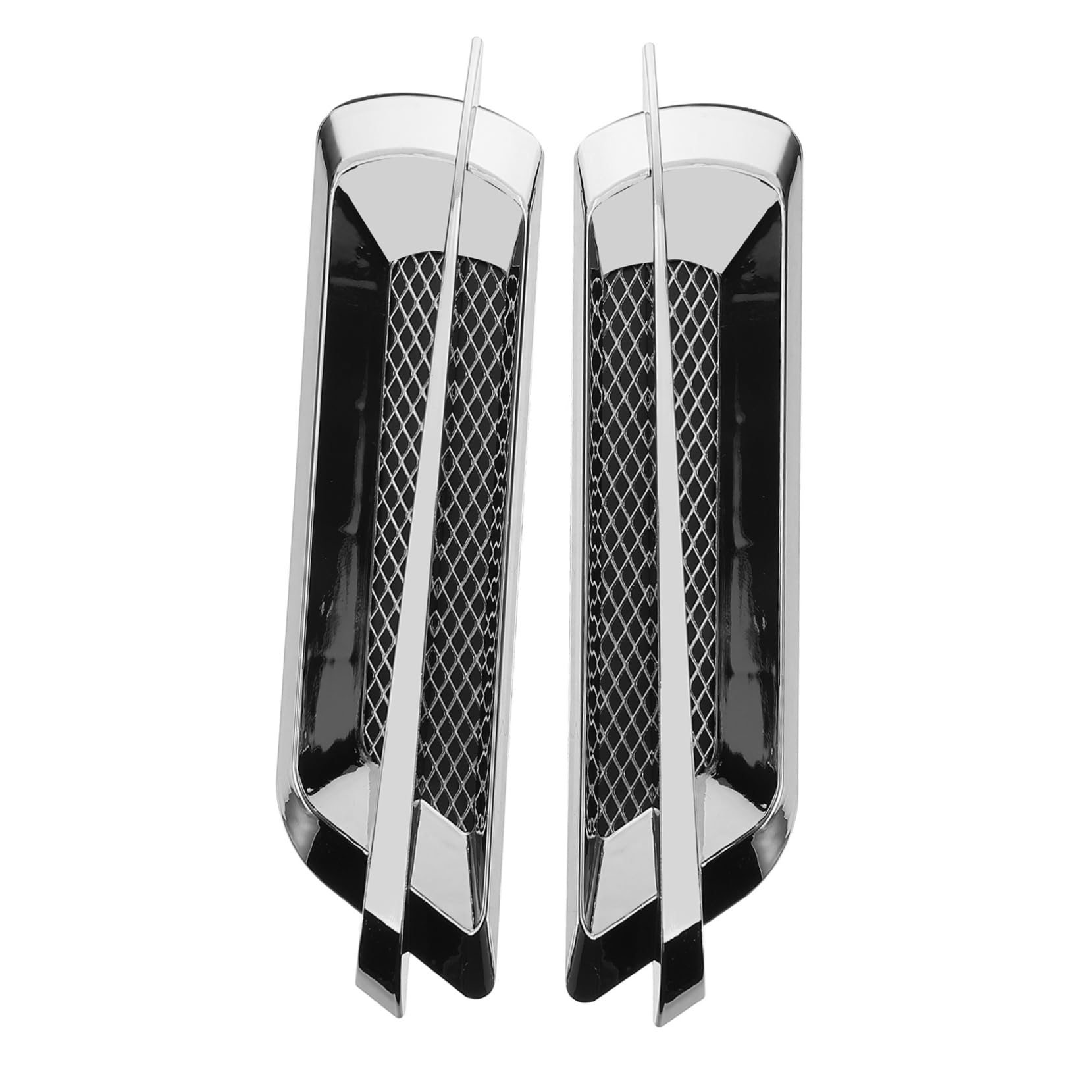 Unomor 1Pair Car Hood Vent Covers Stylish Auto Decoration Ornaments for Interior Car Decor Effortless Installation Unique Design for Car Modification Accessories