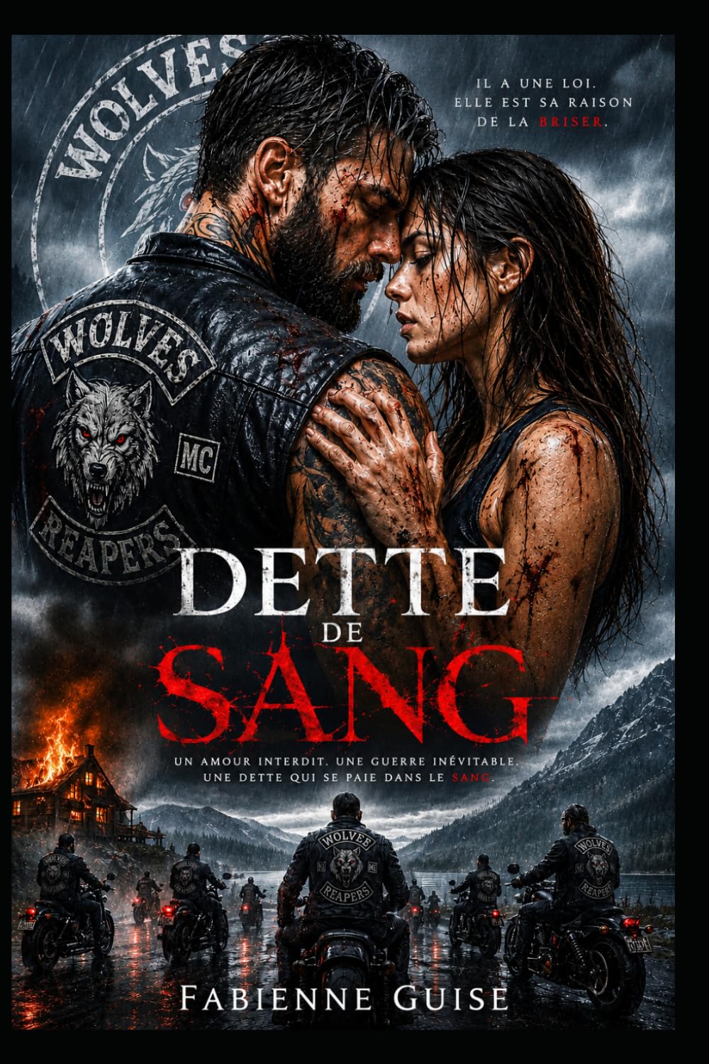 La dette de sang : Un président prêt à tout. Une femme devenue intouchable.: Une dark romance qui vous entraînera dans le monde des bikers