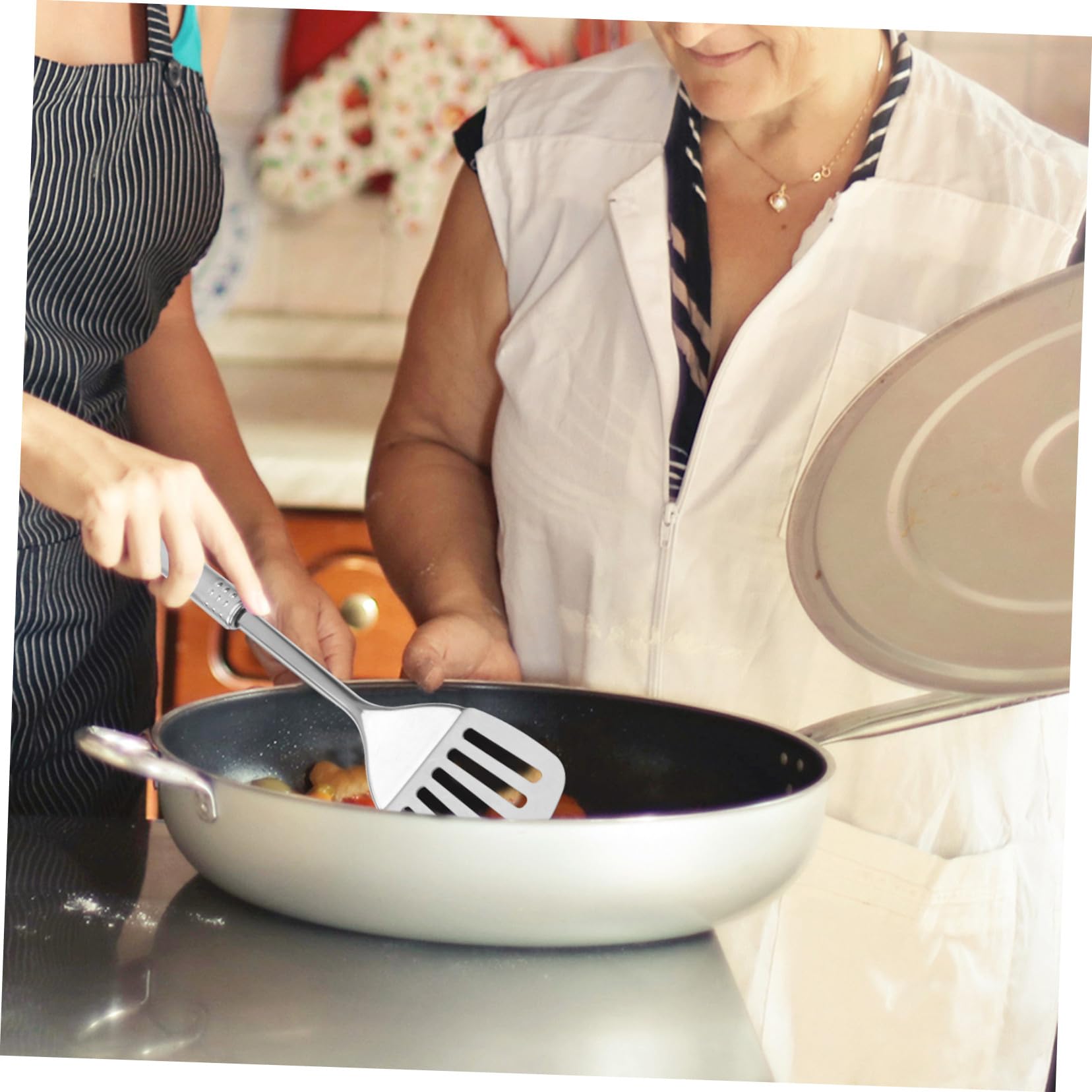 Acero Inoxidable Juego de Utensilios de Cocina, 7 Piezas